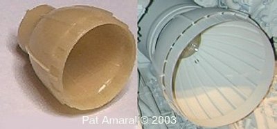 [New versus studio model parts]