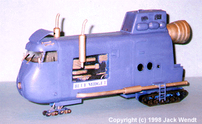 The Prop Gallery | Blue Midget miniature rear section