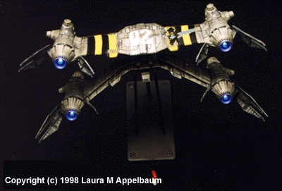 Rear view- lighted Line fighter