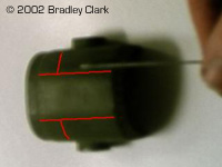 [Scribing new lines based on the mini]