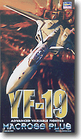 Hasegawa 1/72 MACROSS PLUS YF-19 w/FAST PACK & FOLD BOOSTER