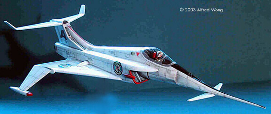 Starship Modeler - Captain Scarlet Angel Interceptor