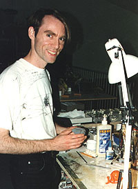 Alain, hard at work.