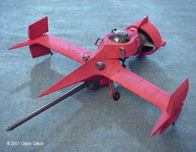 Starship Modeler - Spike Spiegel's Swordfish Built