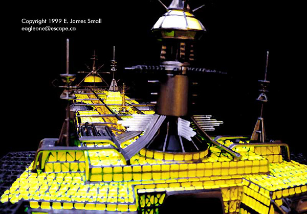 模型製作用品 THE BLACK HOLE CYGNUS WALT DISNEY STUDIO Walt Disney Studios' The Black Hole Cygnus 2 Foot Long Model