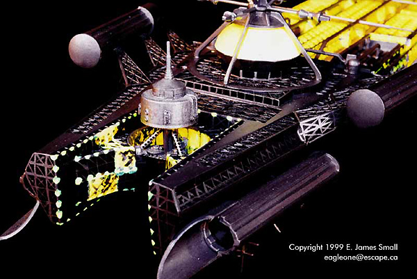 Starship Modeler - Cygnus from The Black Hole