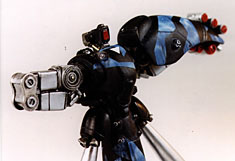 Weathered Parts and Exposed Arm