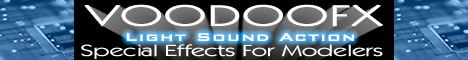 [VooDooFx is an effects shop that provides services for model miniatures, props and lighting.]