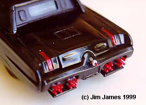 [Tail end, with rockets and laser]