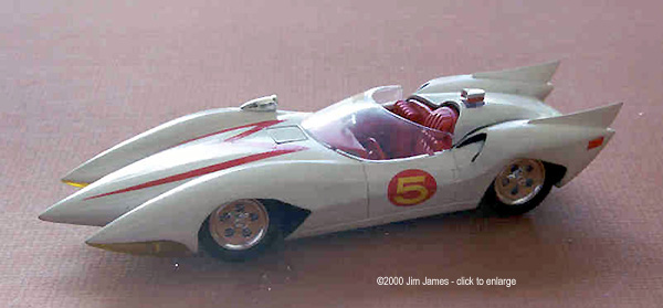 The Supercharged Formula 1 Mach 5 is the futuristic racing car from the 