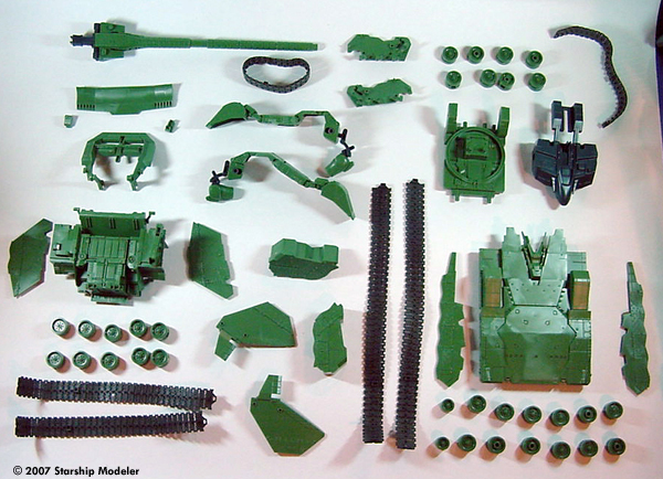 Starship Modeler - Bandai 1/144 YMT-05 Hildolfr Kit Preview
