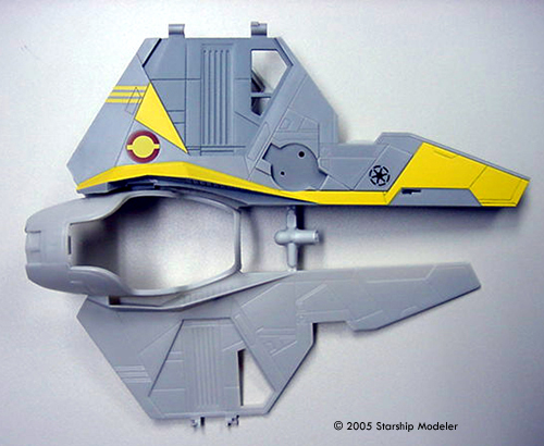 Starship Modeler - AMT/ERTL Jedi Starfighter Kit Preview Starship Modeler - AMT/ERTL Jedi Starfighter Kit Preview