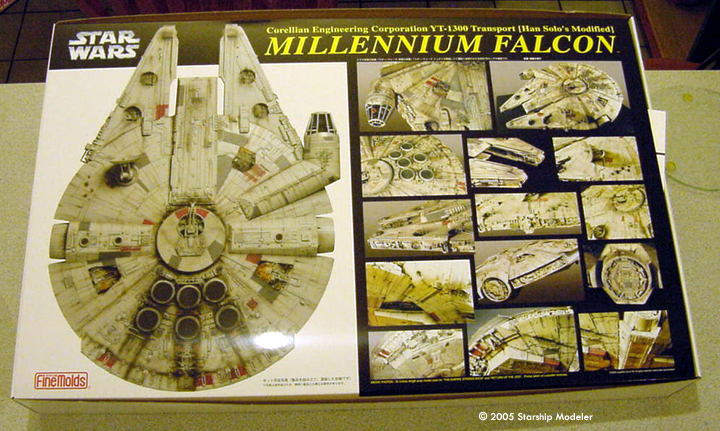 Starship Modeler - Fine Molds' Millenium Falcon Starship Modeler - Fine Molds' Millenium Falcon