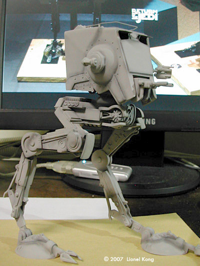 Starship Modeler - Building MPC's AT-ST