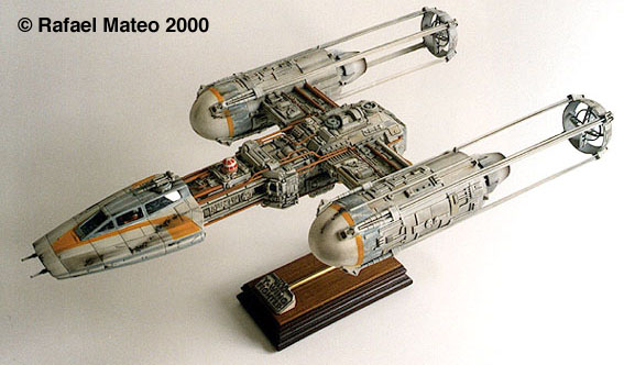 Estes Star Wars Y-wing Fighter Flying Model Kit Balsa 1996 Est 5023 M422 for sale online 