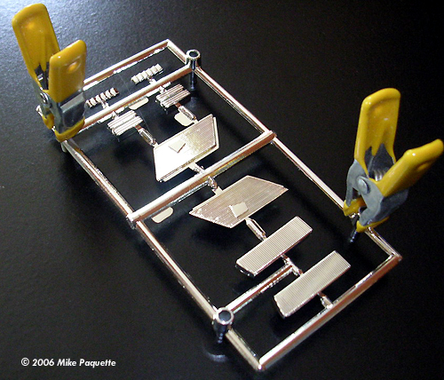 Starship Modeler - Removing Chrome with Cola Starship Modeler - Removing Chrome with Cola