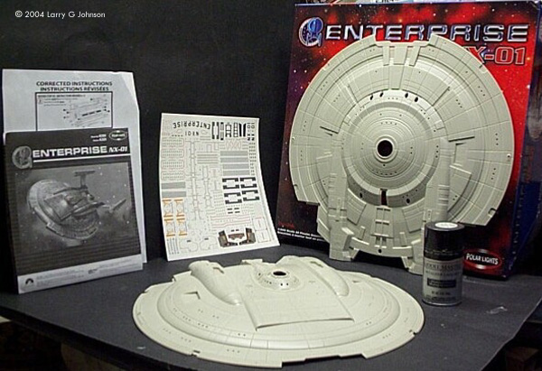 Starship Modeler - Polar Lights' NX-01 Enterprise Preview