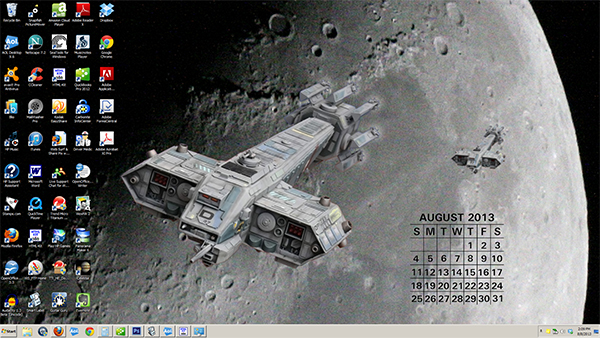 August 2013 screenshot