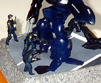 [Good thing the robot's in FRONT of us...]