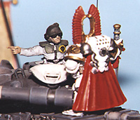 [The little generals room is that way, sir!]