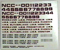 Decal sheet
