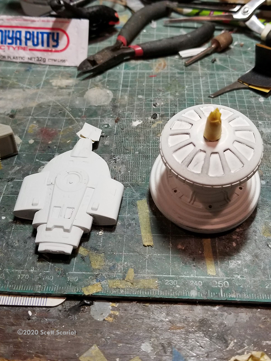 Defiant and Power Core after primer.